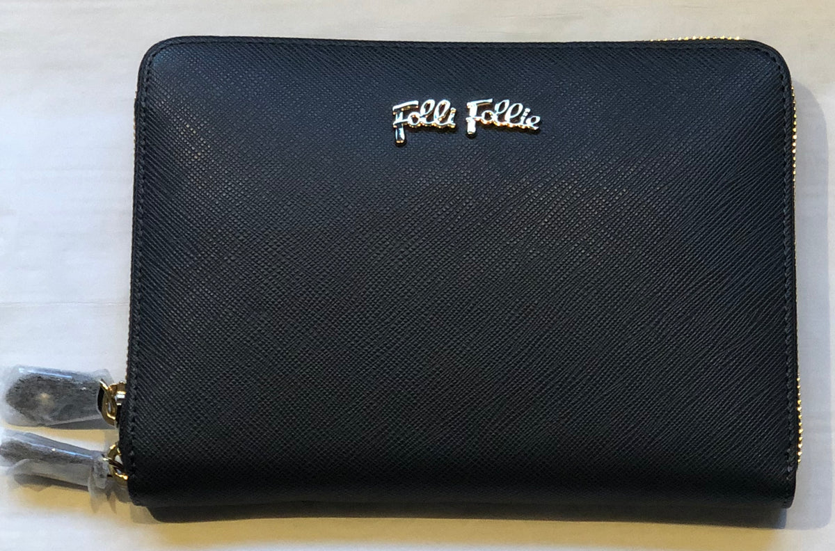 Folli Follie Grey Wallet As Seen on Instagram Siopaella