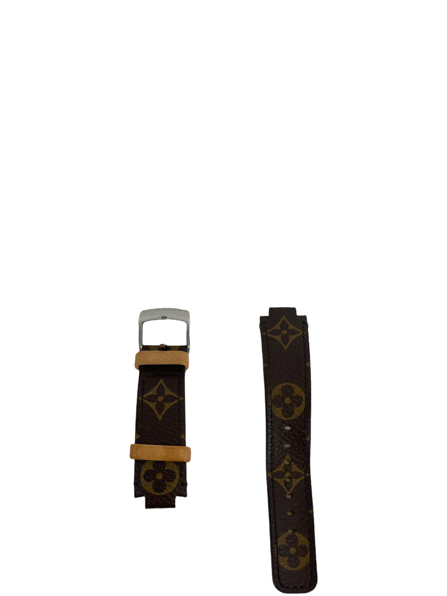 Louis Vuitton Monogram Infrarouge Canvas Tambour Watch Strap - Yoogi's  Closet