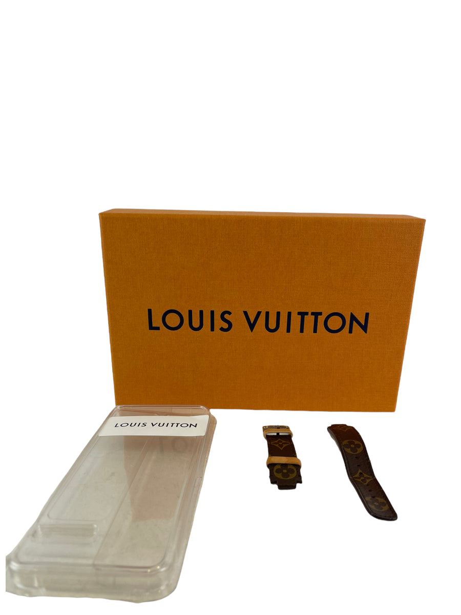 Louis Vuitton Monogram Infrarouge Canvas Tambour Watch Strap - Yoogi's  Closet