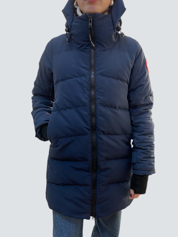 Canada Goose Navy Down Filled Coat - Size Medium