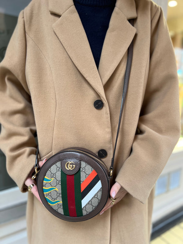 Gucci GG Supreme Monogram Canvas Crossbody