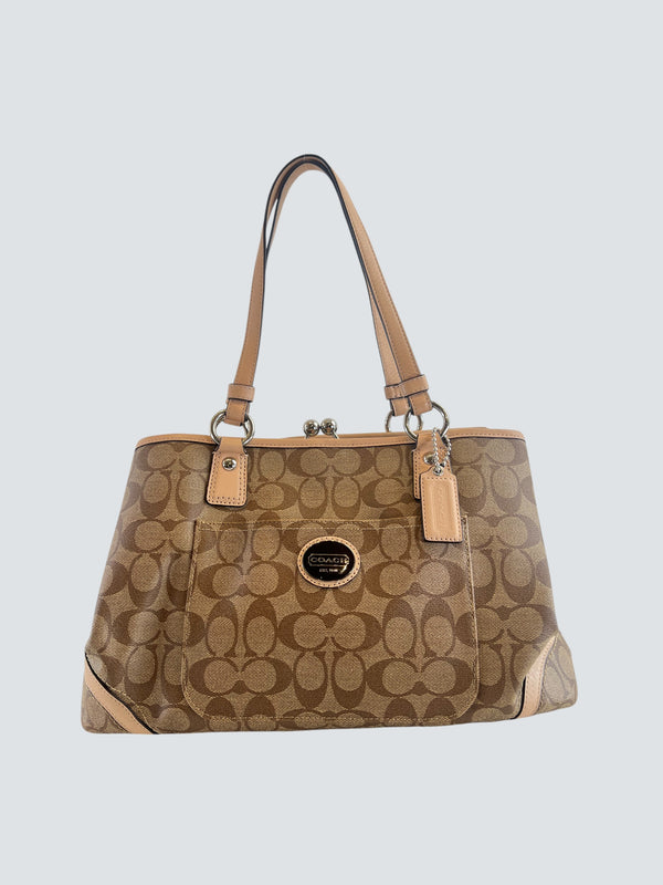 Coach Monogram Handbag