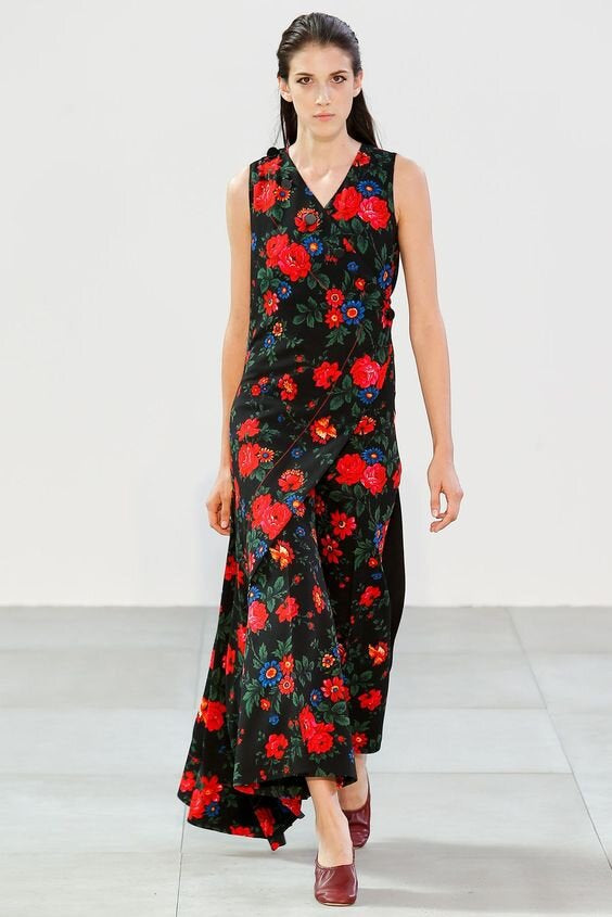 Celine 2025 floral dress