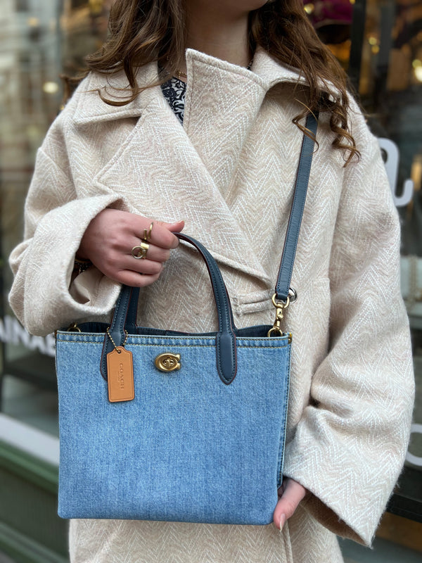 Coach Denim “Willow” Tote