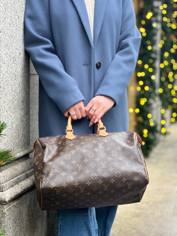 Louis Vuitton Monogram Speedy 35 Handbag