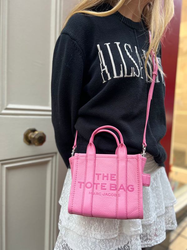 Marc Jacobs Pink Leather Mini "The Tote"