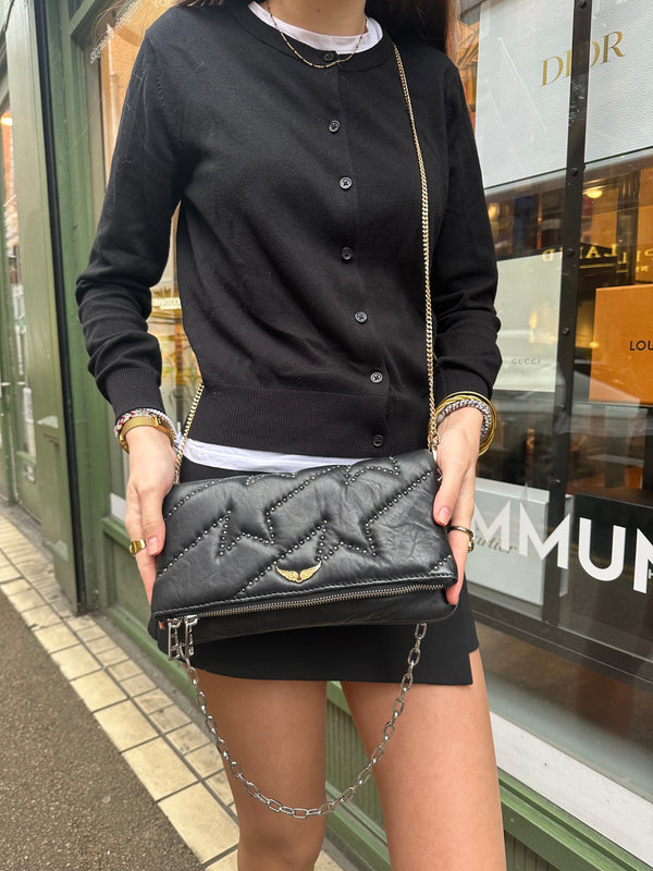 Zadig & Voltaire Black Leather Crossbody