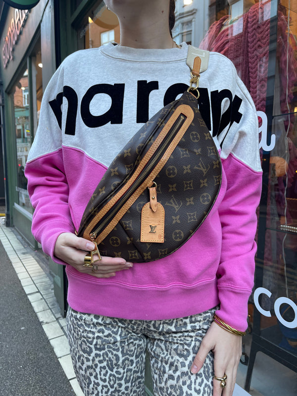 Louis Vuitton Monogram Canvas "High Rise" Bum Bag