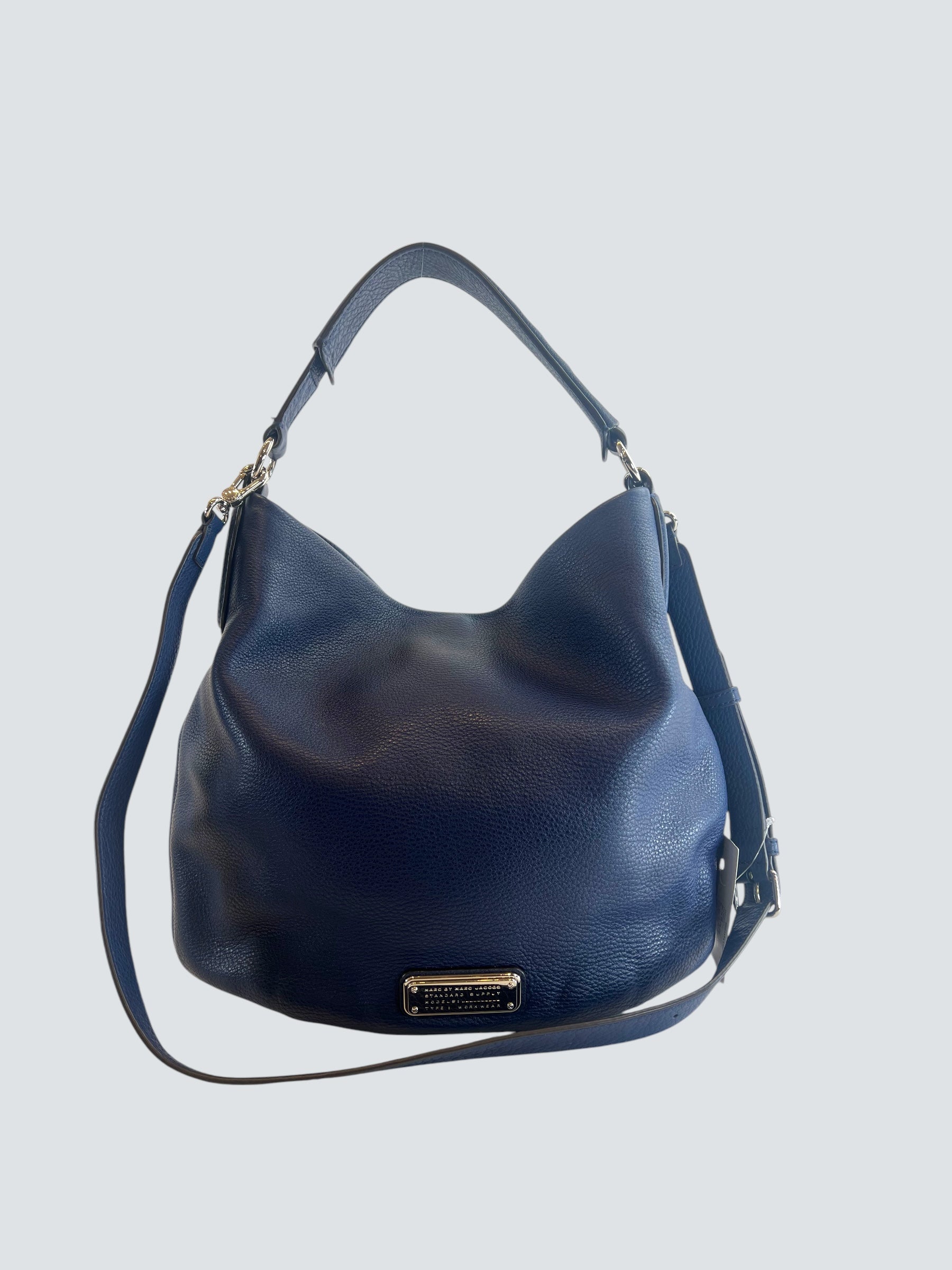 Marc Jacobs Blue Leather Hobo