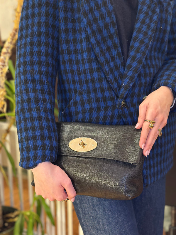 Mulberry  Black Clutch