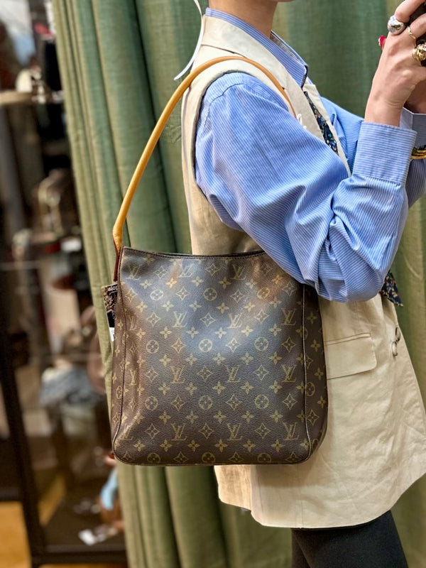 Louis Vuitton Monogram Canvas Vintage “Loop” GM Shoulder Bag