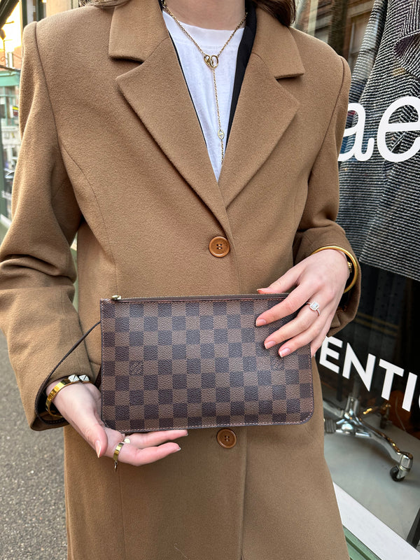 Louis Vuitton Damier Ebene Canvas Pochette