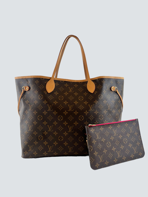 Louis Vuitton Monogram Canvas Neverfull GM with Pochette