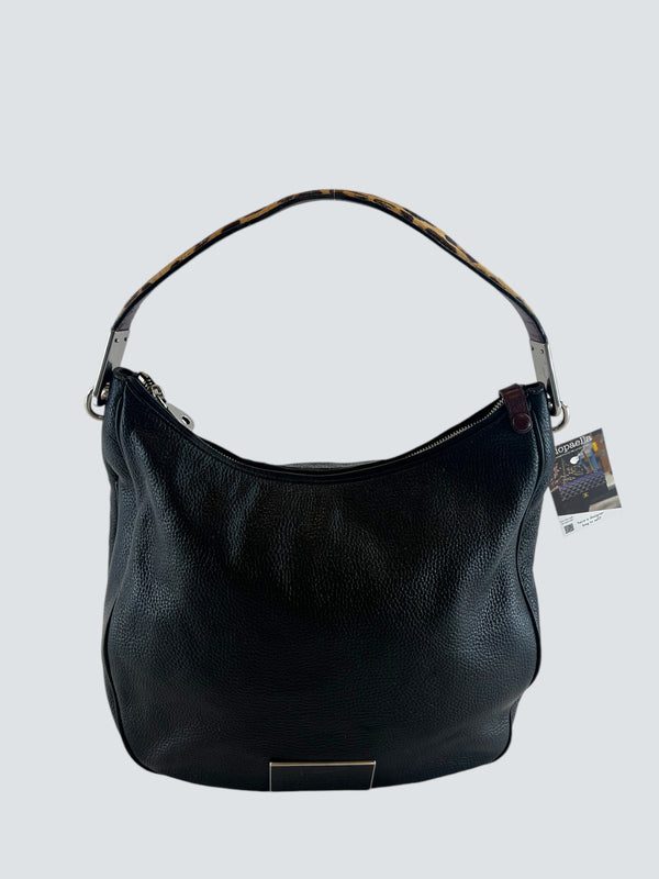 Marc Jacobs Black Leather Hobo