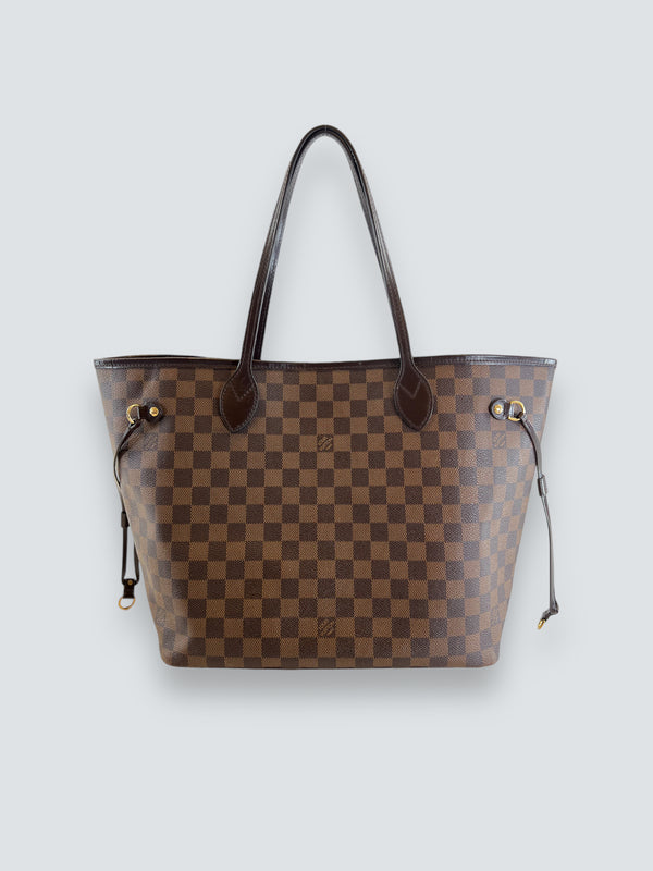 Louis Vuitton Damier Ebene Canvas "Neverfull MM"