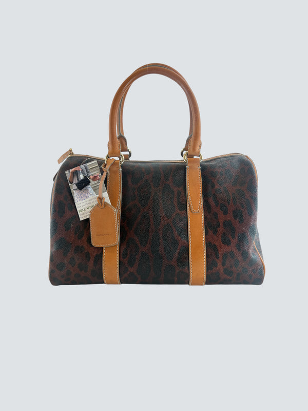 Dolce & Gabbana Leopard Print Handbag