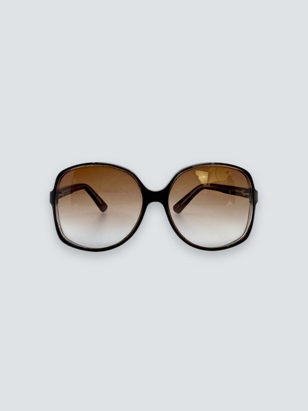 Gucci Brown Metal Sunglasses