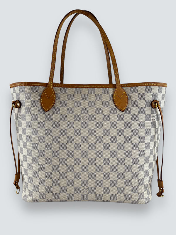 Louis Vuitton Damier Azur Canvas Neverfull MM