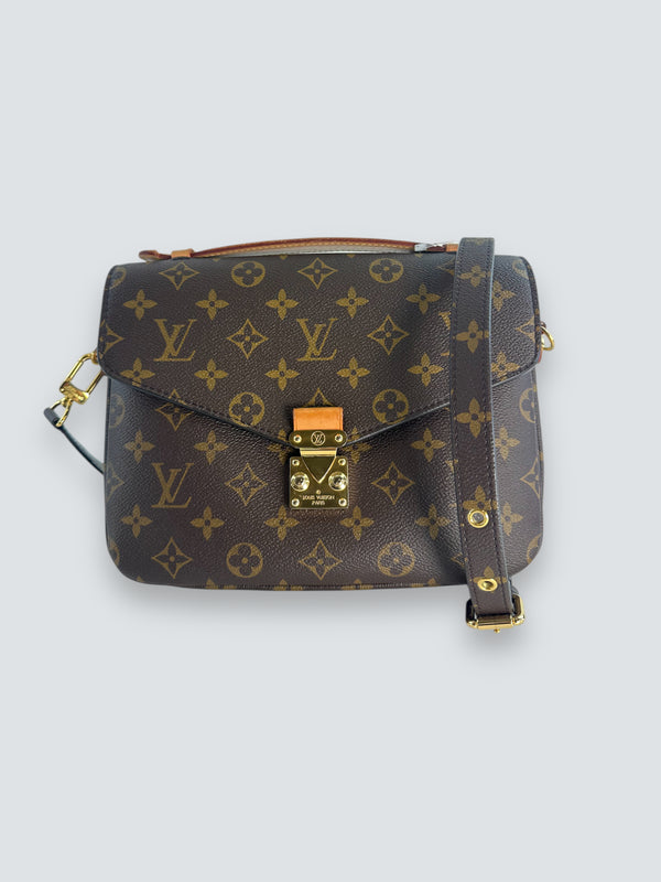 Louis Vuitton Monogram Canvas “Pochette Metis” Crossbody