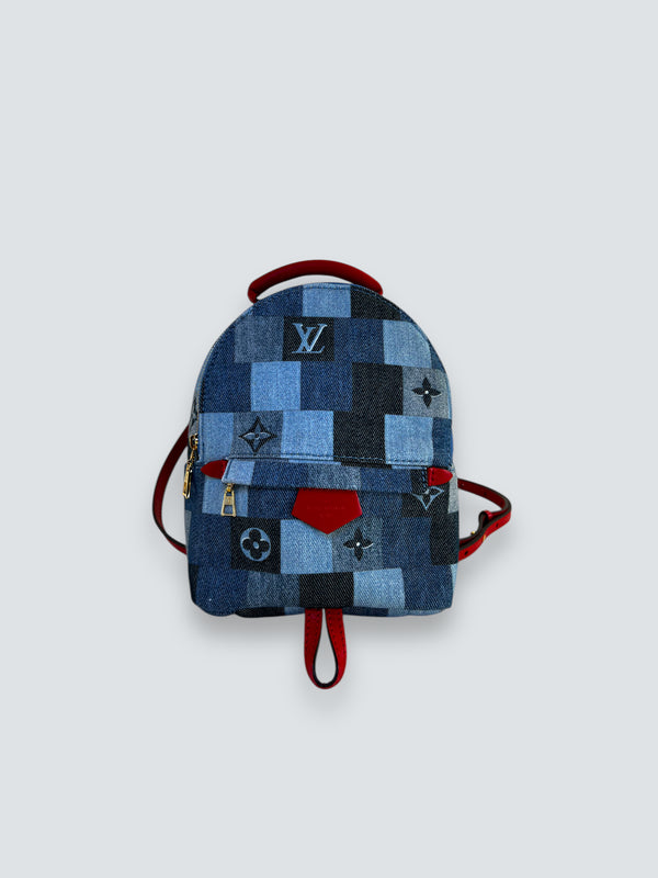 Louis Vuitton Denim Palm Spring Mini Backpack