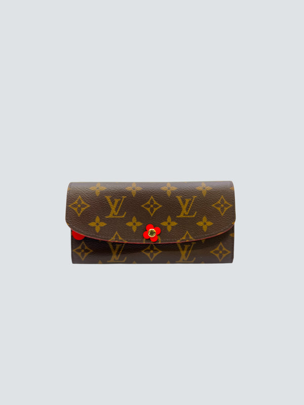 Louis Vuitton Monogram Canvas "Emilie" Wallet