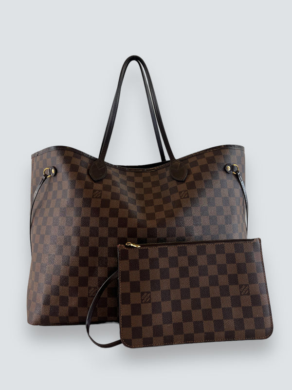 Louis Vuitton Damier Ebene Canvas Neverfull - GM