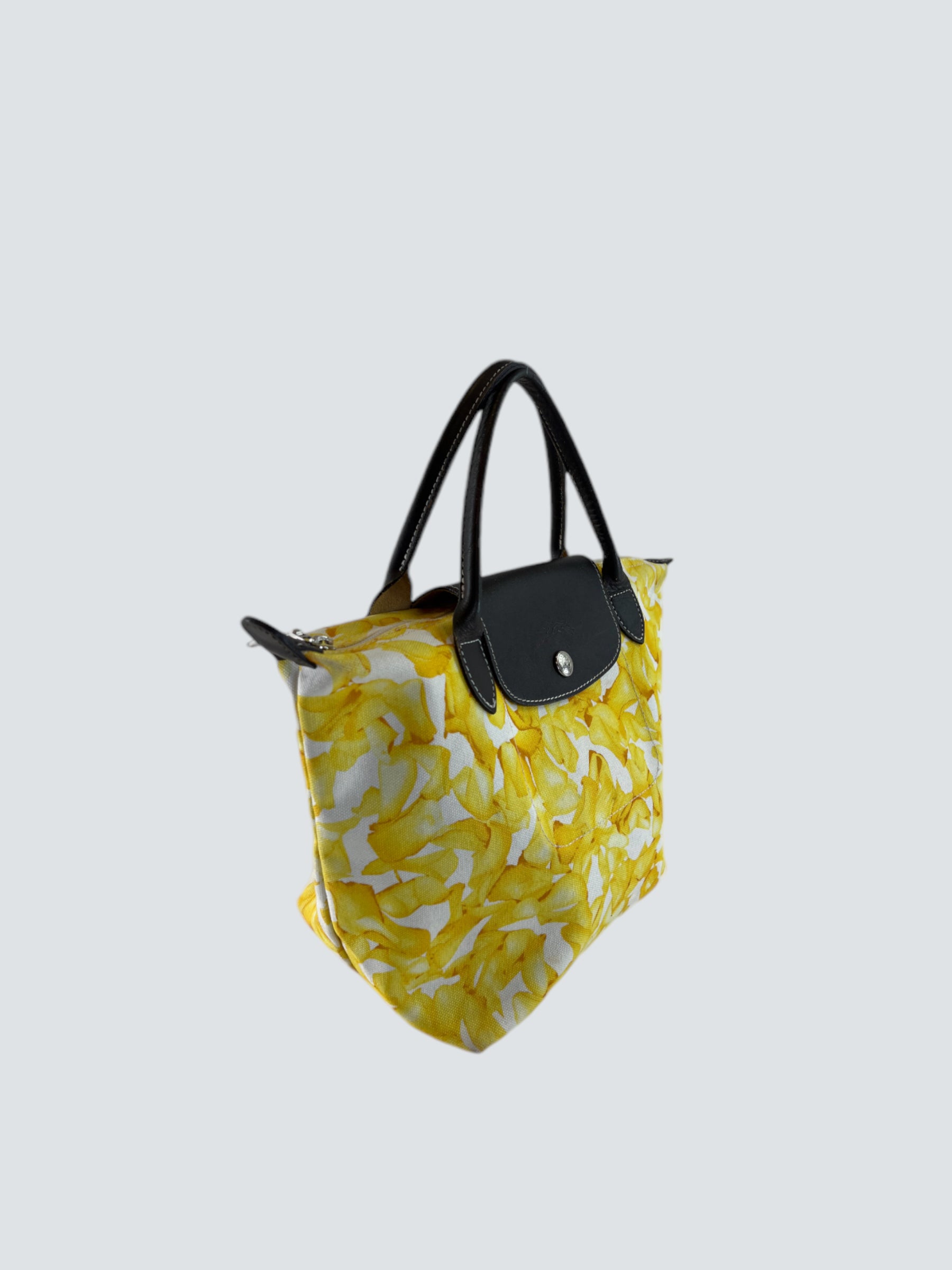 Longchamp yellow tote bag on sale