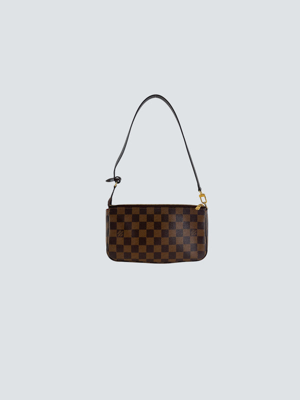 Louis Vuitton Damier Ebene Canvas Pochette