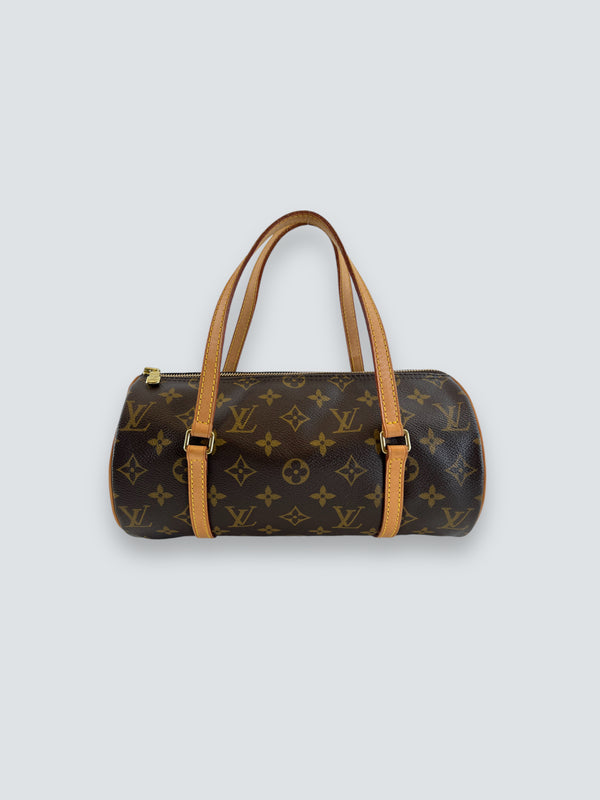 Louis Vuitton Monogram Canvas "Papillon" Barrell Tote