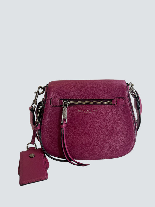 Marc Jacobs Pink Leather Crossbody