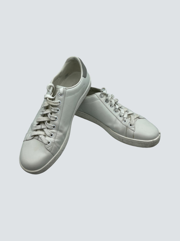 Gucci White Leather Sneakers - UK 5