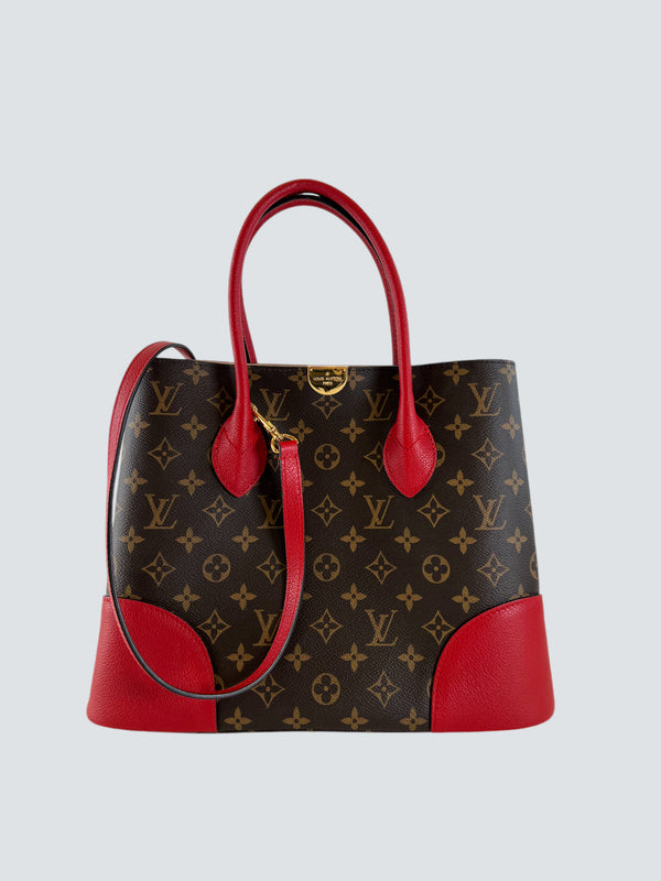 Louis Vuitton Monogram Canvas & Leather "Flandrin" Tote