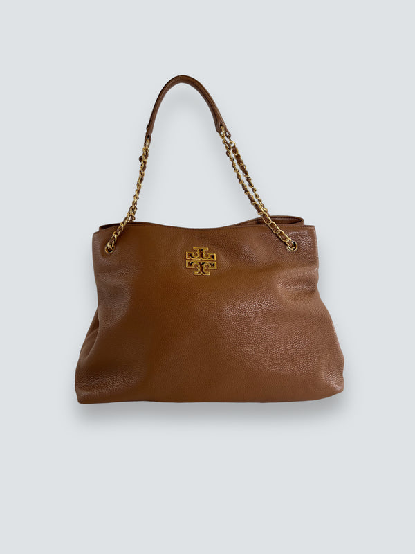 Tory Burch Tan Leather Tote