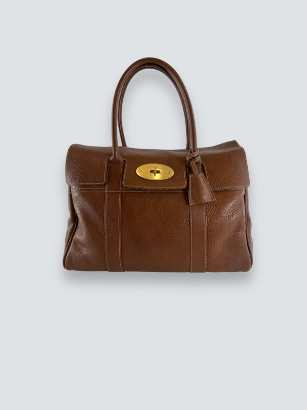 Mulberry Oak Leather Bayswater Tote