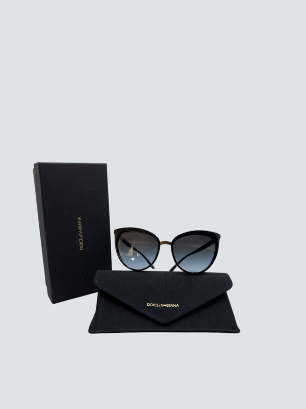 Dolce & Gabbana Black Cat Sunglasses