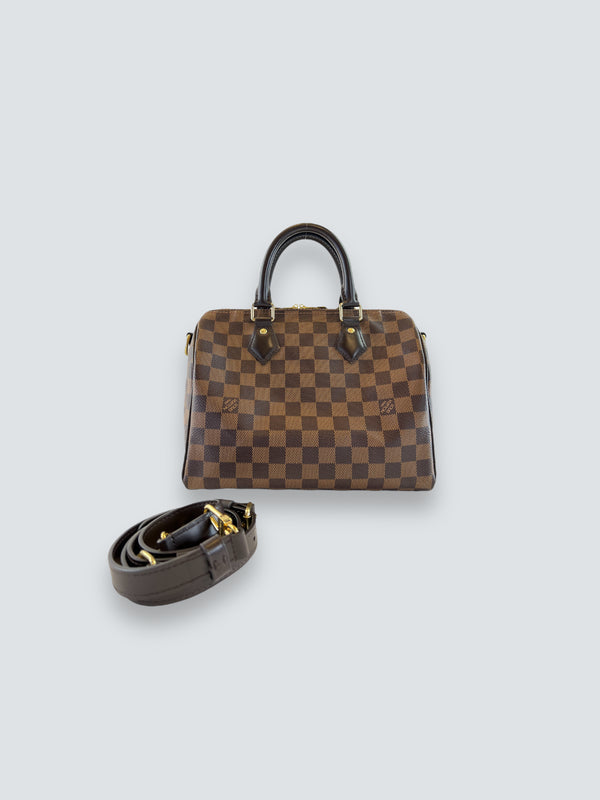 Louis Vuitton Damier Ebene Canvas Speedy Bandoulière 25