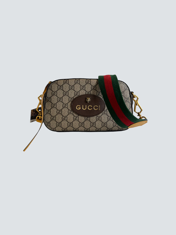 Gucci Monogram Canvas Crossbody