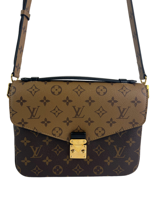 Louis Vuitton Reverse Monogram Canvas Pochette Metis