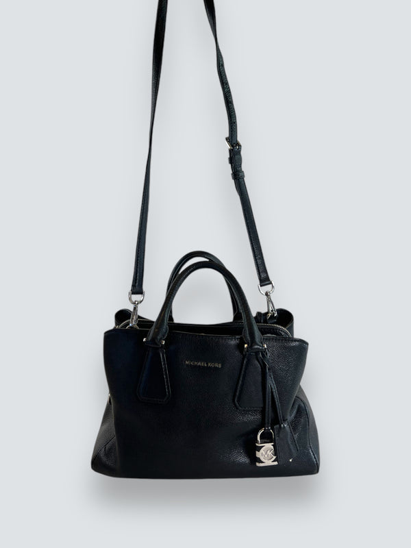 Michael Kors Black Leather Handbag