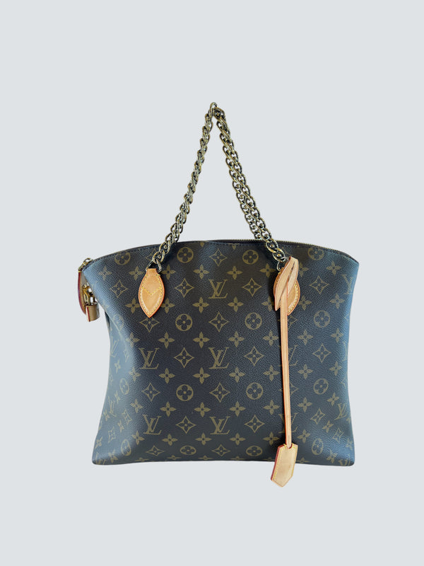 Louis Vuitton Monogram Canvas "Lockit" Tote