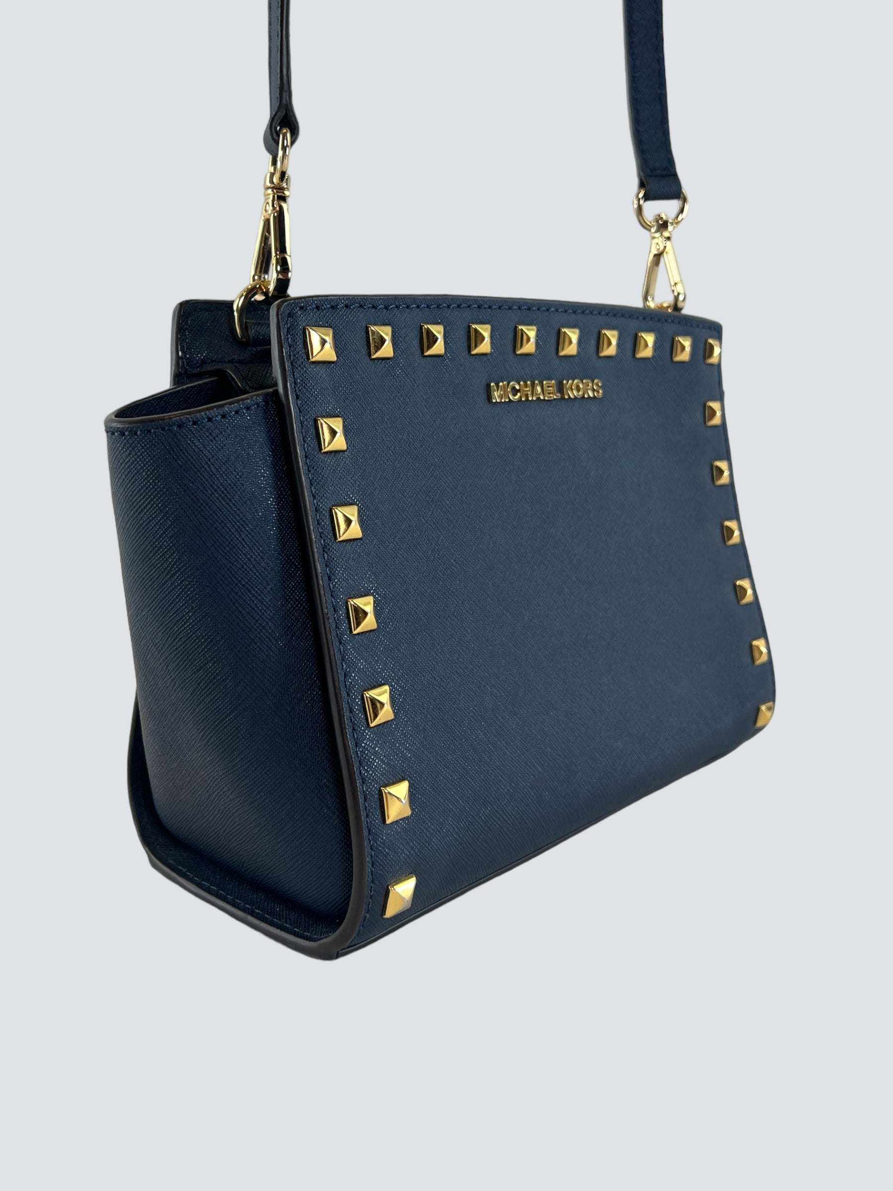 Michael kors 2024 crossbody studded