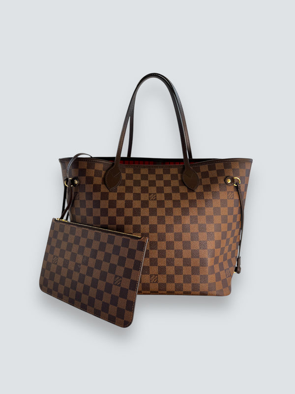 Louis Vuitton Damier Ebene Canvas Neverfull MM