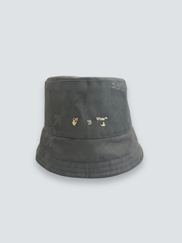 Off White Black Monogram Bucket Hat