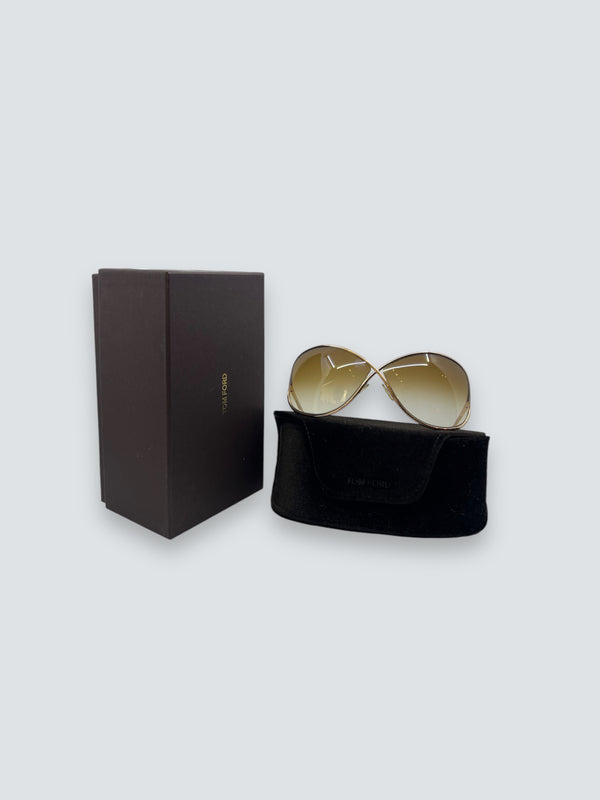 Tom Ford Cream Sunglasses