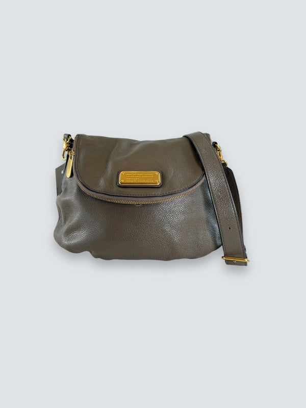 Marc by Marc Jacobs Taupe  Leather "Natasha" Crossbody