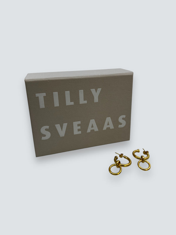 Tilly Sveaas Gold Loop  Earrings