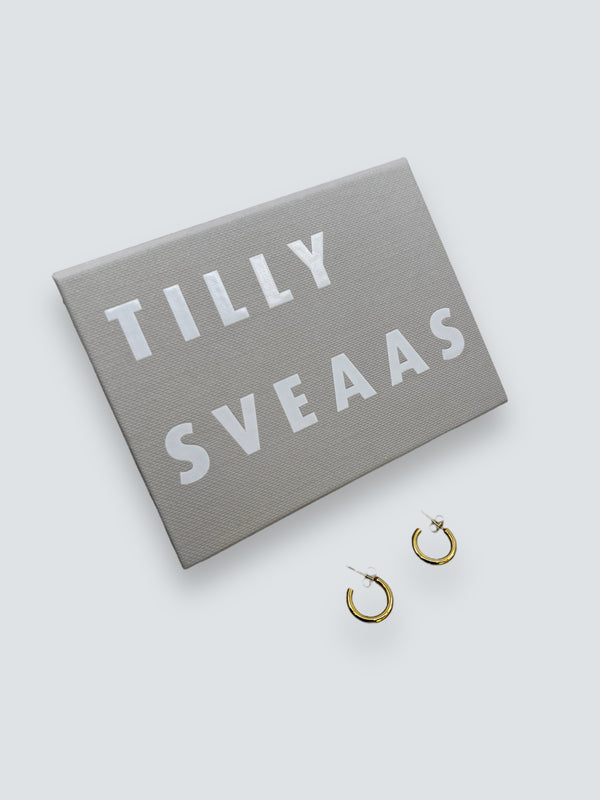 Tilly Sveaas Gold Small Loop  Earrings