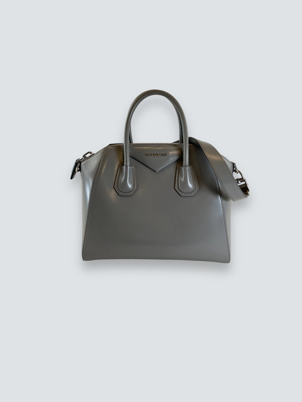 Givenchy Grey Leather "Antigona" Tote