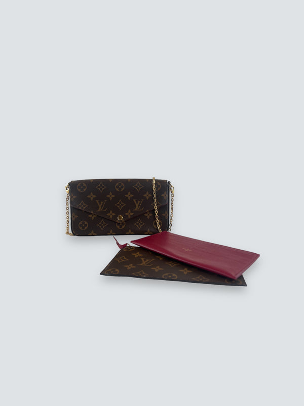 Louis Vuitton Monogram Canvas Felicie Crossbody