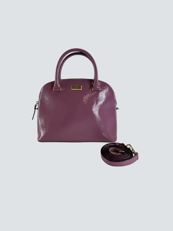 Kate Spade Lilac Patent Leather Tote